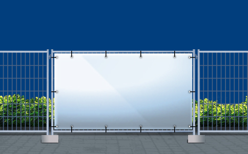 POS-Medien Werbebanner Bauzaunbanner