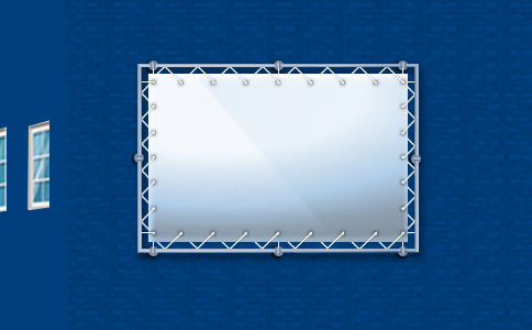 POS-Medien Werbebanner Fassadenbanner